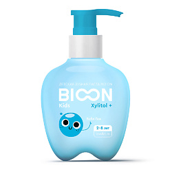 Детская зубная паста BIOON с ксилитом, Bubble gum