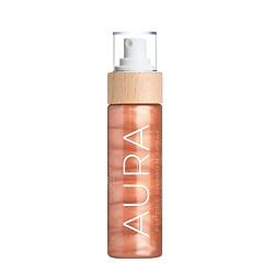 Мерцающий спрей с пептидами для лица, тела и волос Aura Peptide Shimmer