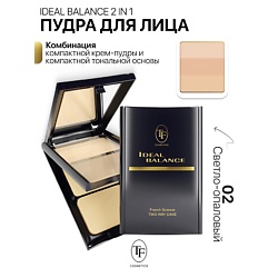 Крем-пудра для лица Компактная Балансирующая IDEAL BALANCE 2in1