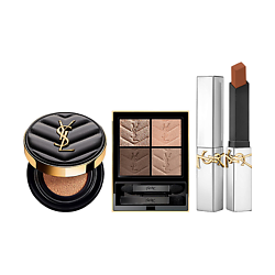 Кушон Le Cushion Encre de Peau Couture + Тени Couture Color Clutch + Помада