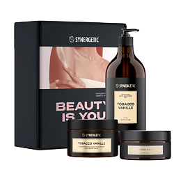 Парфюмированный набор для ухода за телом BEAUTY IS YOU с ароматом табак-ваниль