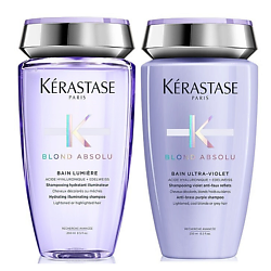 Набор шампуней для светлых волос Blond Absolu Bain