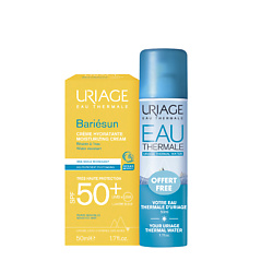 Набор Барьесан SPF 50+ Увлажняющий крем + Термальная Вода Урьяж