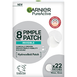 Гидроколлоидные невидимые патчи от прыщей Pimple Patches PureActive