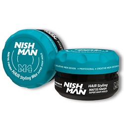 Воск для волос М4 MATTE FINISH Super High Hold