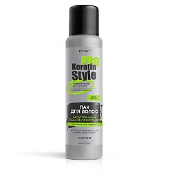 Лак для волос экстрасильная фиксация Безупречный Объём Keratin Pro Style