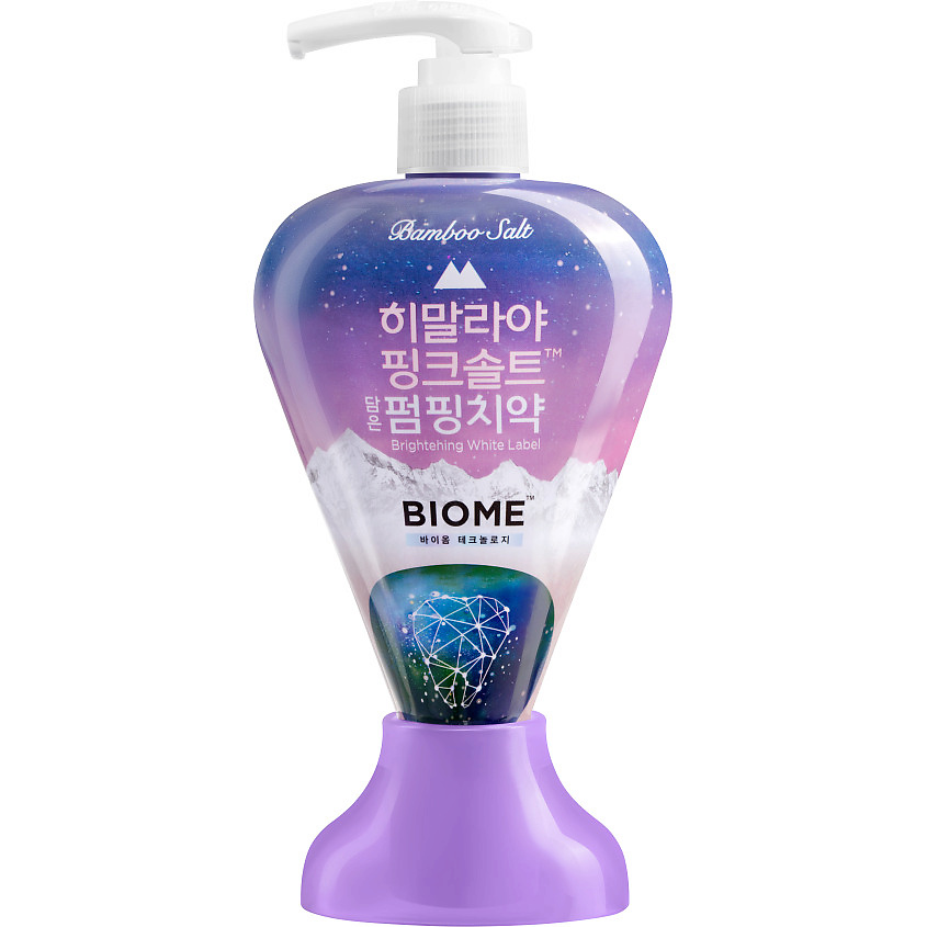 PERIOE Зубная паста с гималайской солью Pumping Himalaya Pink Salt Biome – фото 12