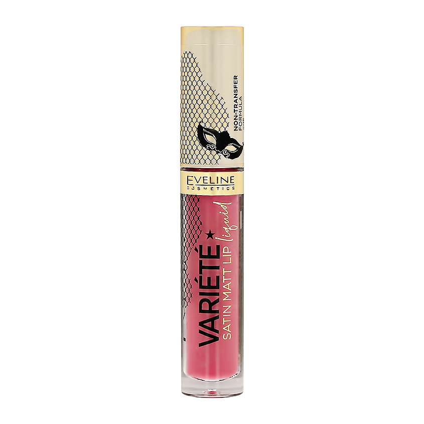 Изображение товара EVELINE Помада для губ VARIETE SATIN MATT жидкая матовая тон 14 sweet berry Изображение товара EVELINE Помада для губ VARIETE SATIN MATT жидкая матовая тон 14 sweet berry