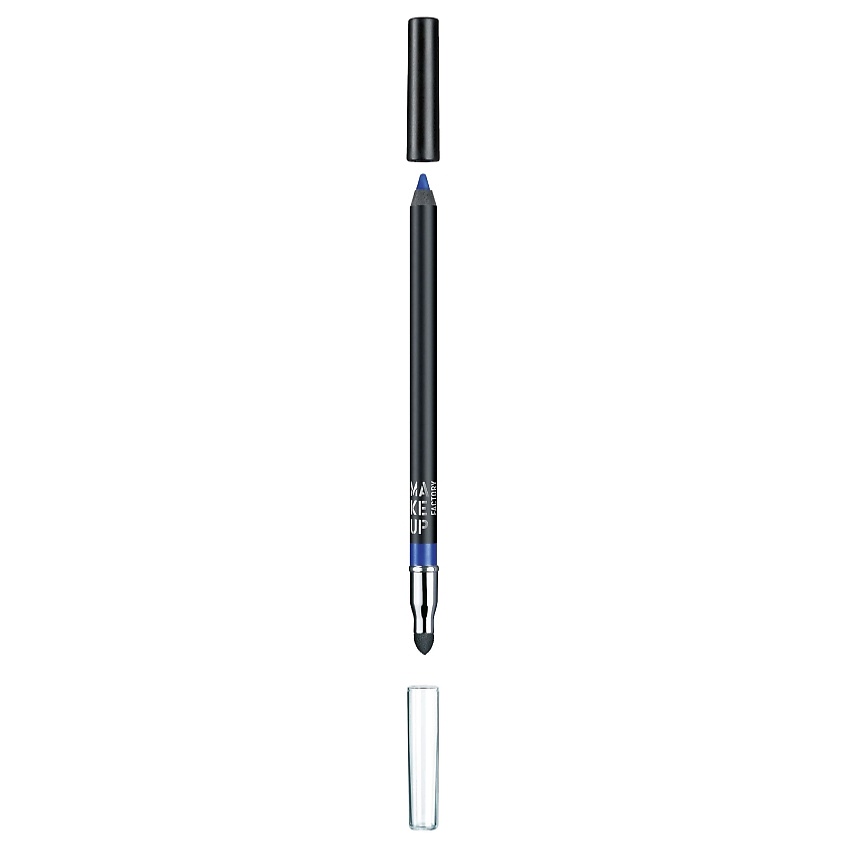 Изображение товара MAKE UP FACTORY Карандаш для глаз водостойкий Smoky Liner № 28 Pacific Blue 1,2 г профессиональный