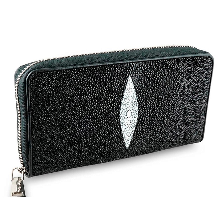 Изображение товара Кошелек EXOTIC LEATHER MPL582485 Luxus скат черный