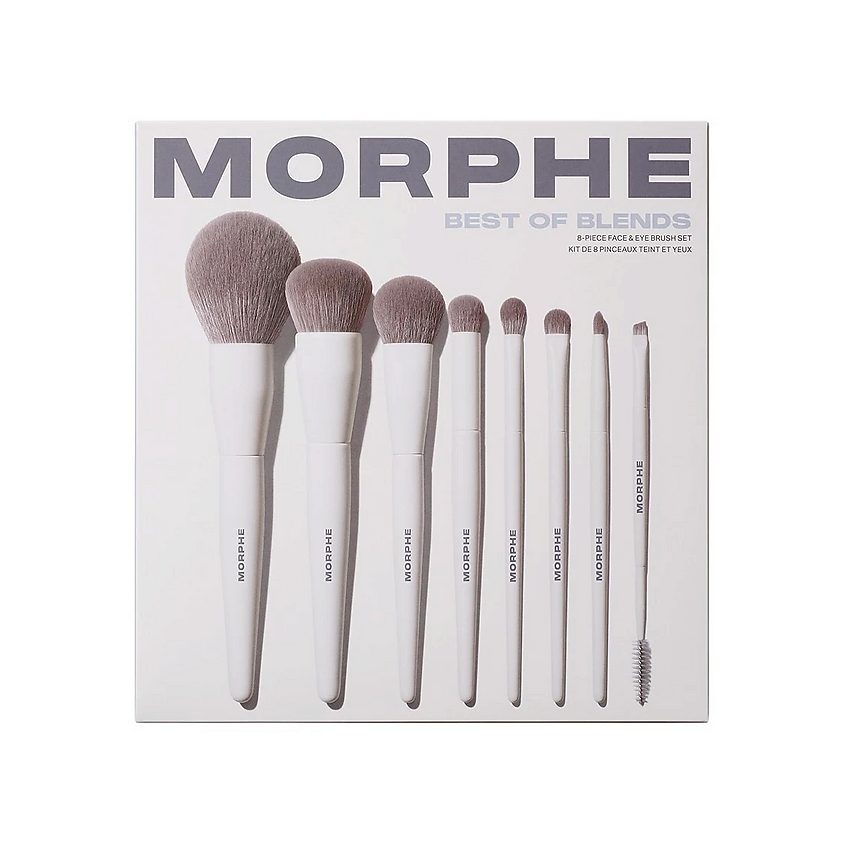 Изображение товара MORPHE Набор кистей для лица и глаз Best Of Blends, 8 шт.