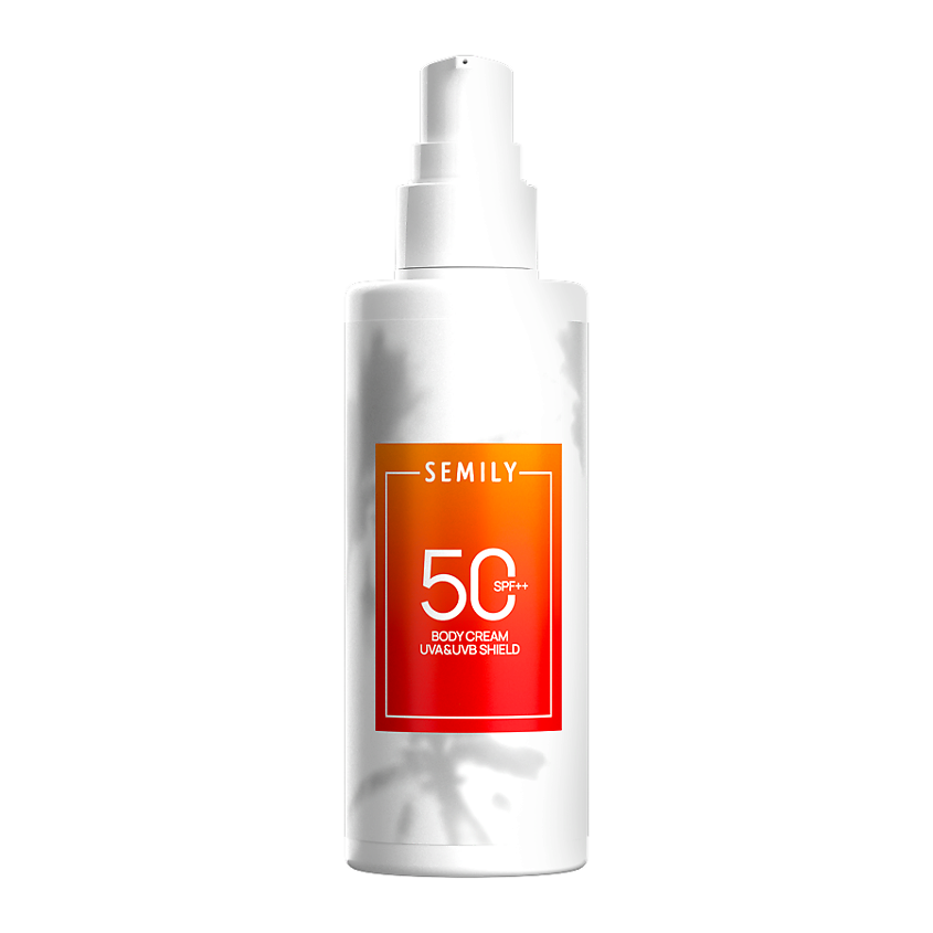 Изображение товара SEMILY Крем для тела солнцезащитный SPF 50 для защиты кожи Изображение товара SEMILY Крем для тела солнцезащитный SPF 50 для защиты кожи