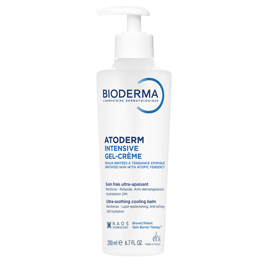 Изображение товара BIODERMA Успокаивающий Гель-крем для сухой и раздраженной кожи Atoderm 200 мл