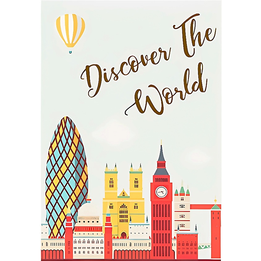 Изображение товара ЛЭТУАЛЬ Открытка London, 1 шт.