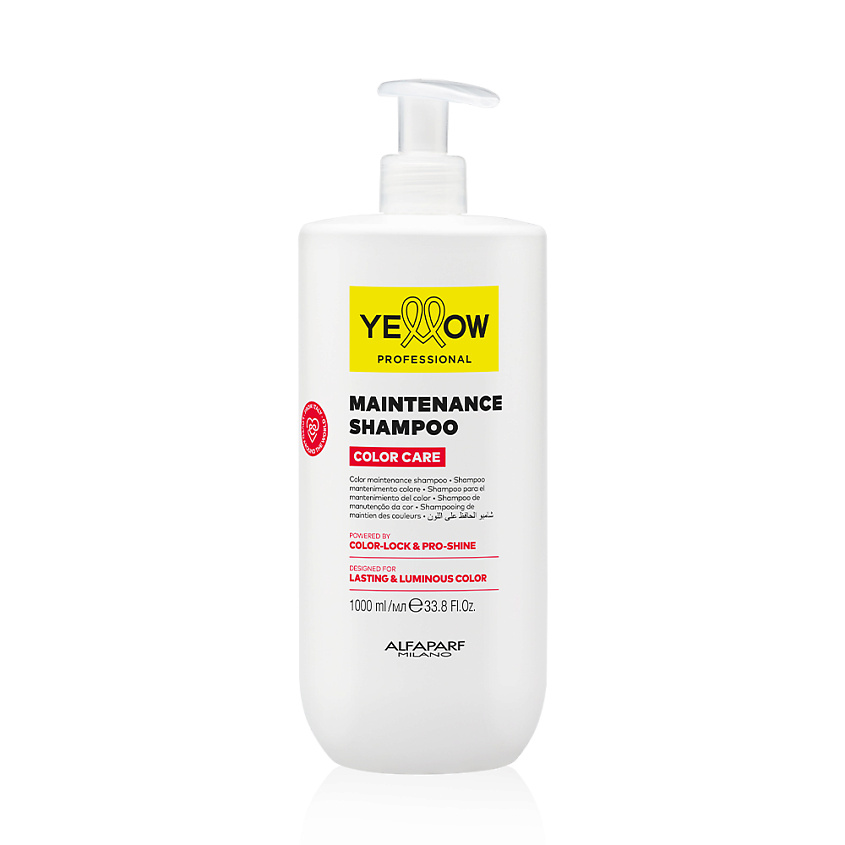 Изображение товара YELLOW Шампунь для окрашенных волос YE PROFESSIONAL COLOR CARE SHAMPOO, 1000 ml