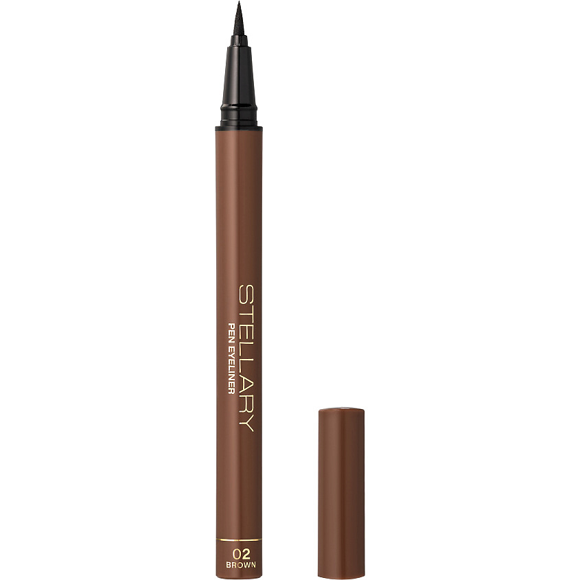 Изображение товара Подводка для глаз STELLARY Eyeliner Pen 02 Коричневый Изображение товара Подводка для глаз STELLARY Eyeliner Pen 02 Коричневый