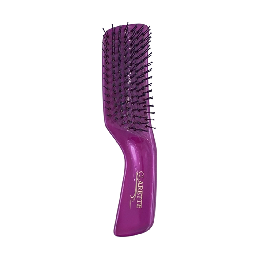 Изображение товара Кампактная массажная расческа для волос CLARETTE Japanese Scalp Brush фуксия Изображение товара Кампактная массажная расческа для волос CLARETTE Japanese Scalp Brush фуксия