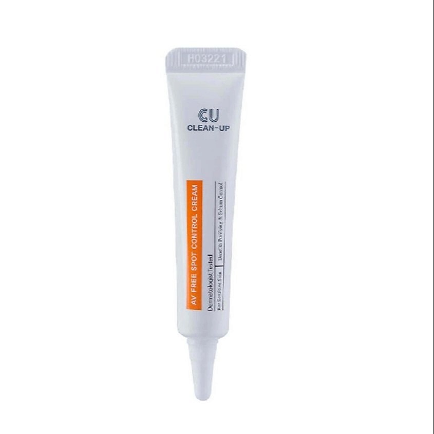 Изображение товара CU Точечный Крем для Проблемной Кожи, CLEAN-UP Av Free Spot Control Cream, 1 шт. Изображение товара CU Точечный Крем для Проблемной Кожи, CLEAN-UP Av Free Spot Control Cream, 1 шт.