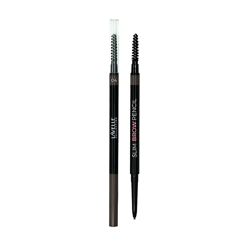 Изображение товара LAVELLE COLLECTION Карандаш для бровей автоматический Slim Brow Pencil, тон 04 графит