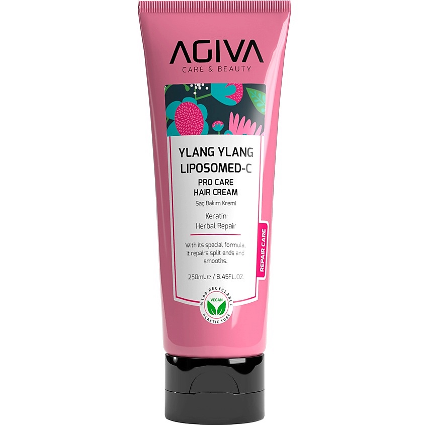 Изображение товара AGIVA BEAUTY Крем Кондиционер для волос Ylang Ylang Lipozom C Pro Care, 250 мл