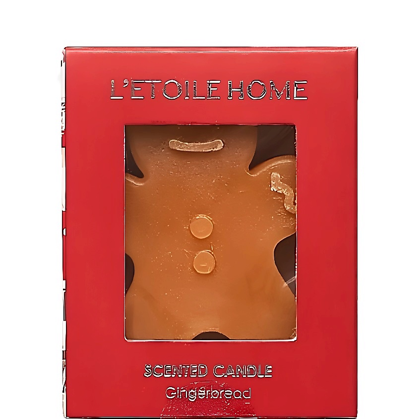 Изображение товара Ароматическая свеча LETOILE HOME Gingerbread 1 шт уютный аромат имбирного печенья