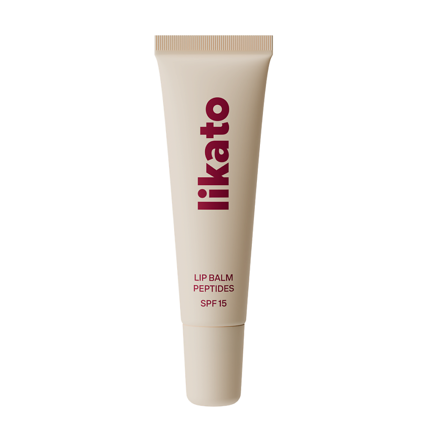 Изображение товара LIKATO Бальзам для губ с пептидами и SPF15, вишня, 10 г