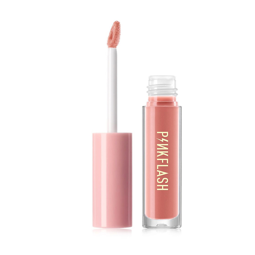 Изображение товара Блеск для губ PINK FLASH Oh My Gloss, номер G01, Розовая пастель Изображение товара Блеск для губ PINK FLASH Oh My Gloss, номер G01, Розовая пастель