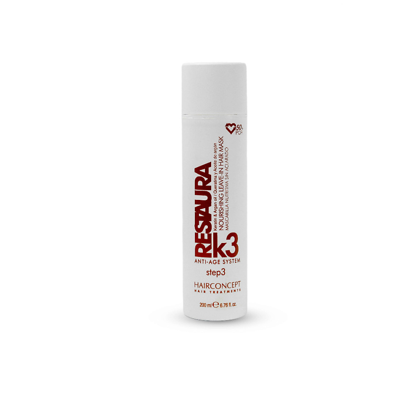 Изображение товара HAIRCONCEPT Restaura K3 несмываемая маска-реконструктор, 200 мл