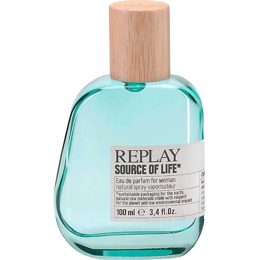 Изображение товара REPLAY Source Of Life Eau De Parfum, Парфюмерная вода, спрей 100 мл