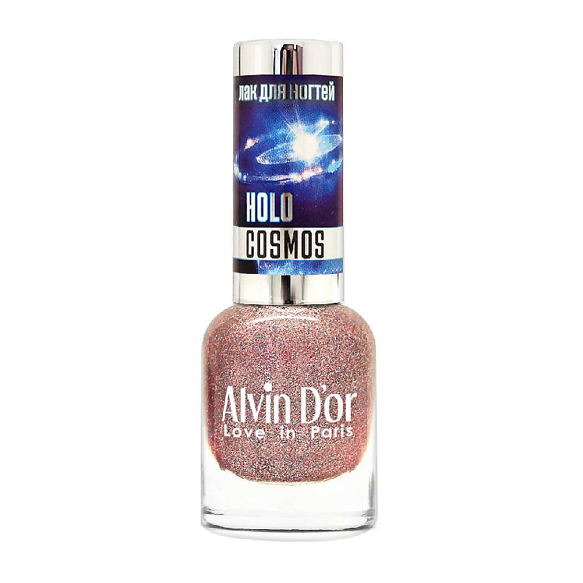 Изображение товара ALVIN D'OR Лак для ногтей HOLOCOSMOS 14 мл голографический эффект Млечный путь