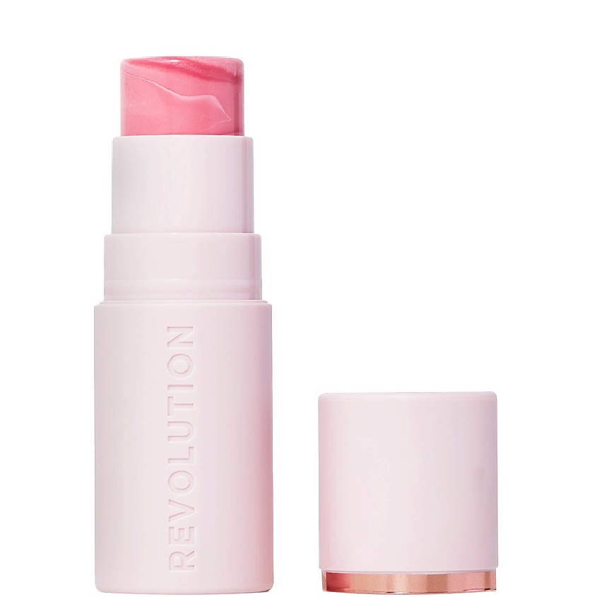 Изображение товара MAKEUP REVOLUTION Румяна в стике Silk Blush Blusher Stick, Pinched Light Pink, 4,5 г