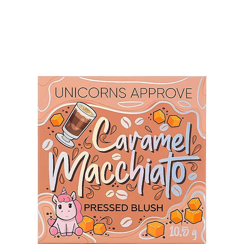 Изображение товара Румяна для лица UNICORNS APPROVE Coffee Mood 003 Caramel Machiatto 10,5 г