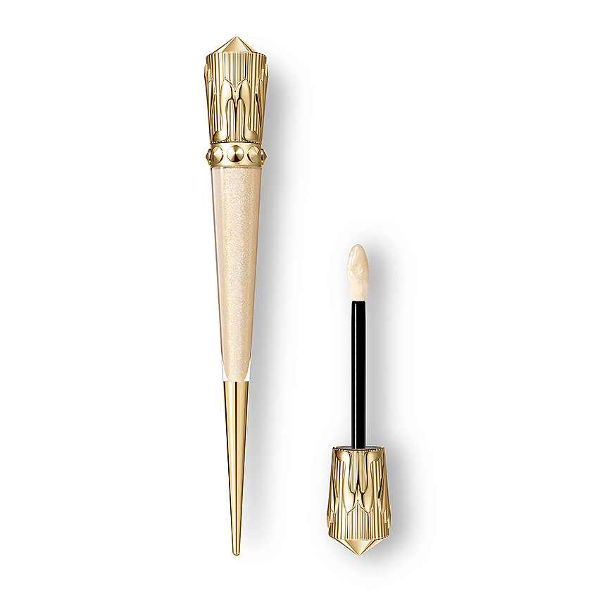 Изображение товара Christian Louboutin Rouge Stiletto Vinyl Gloss 300V Golden Fierce - увеличивающий объем губ блеск д Изображение товара Christian Louboutin Rouge Stiletto Vinyl Gloss 300V Golden Fierce - увеличивающий объем губ блеск д