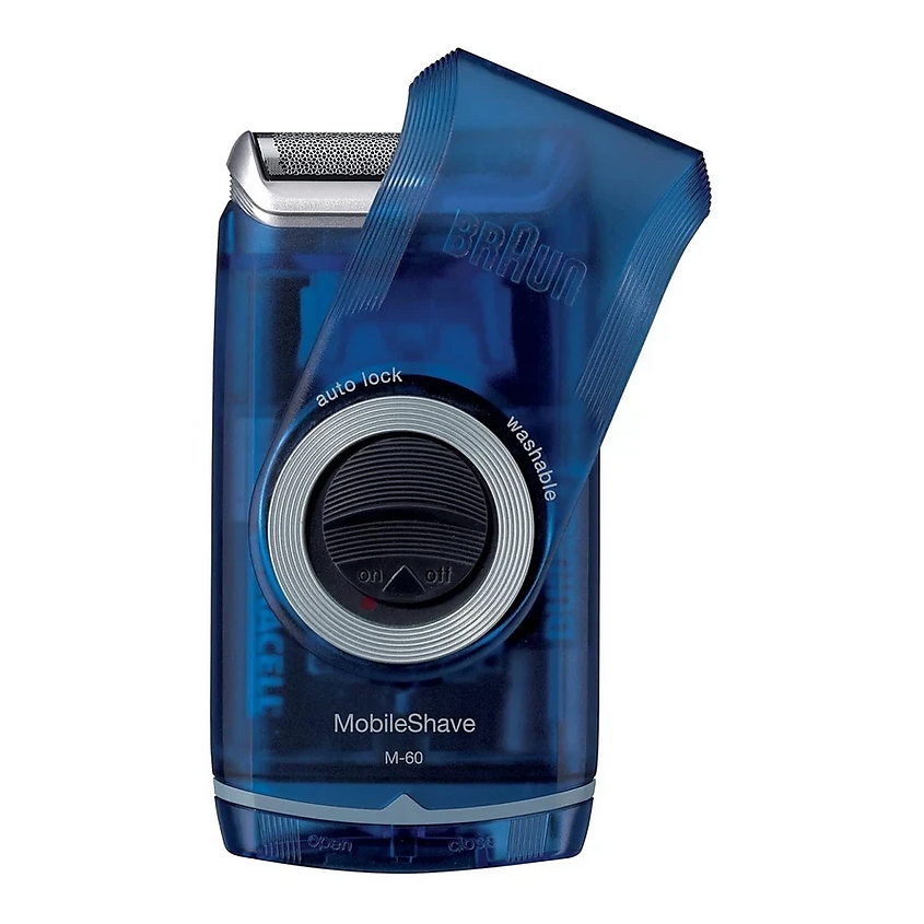 Изображение товара BRAUN Электробритва MobileShave M-60B, Цвет: Синий