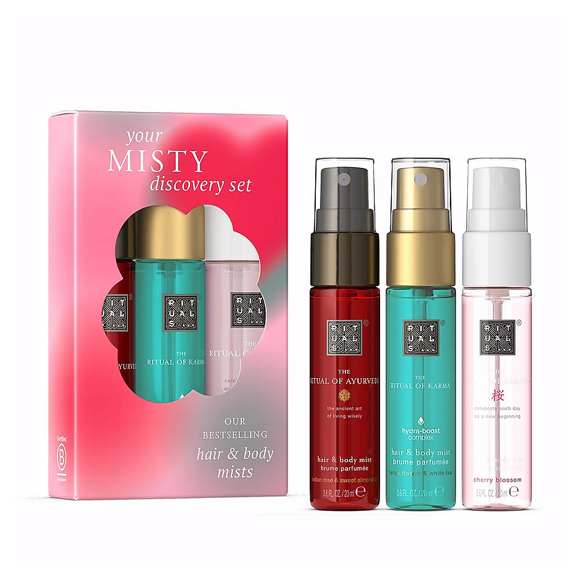Изображение товара RITUALS... Набор спреев для волос и тела Your Misty Discovery Set, 20 мл х 3