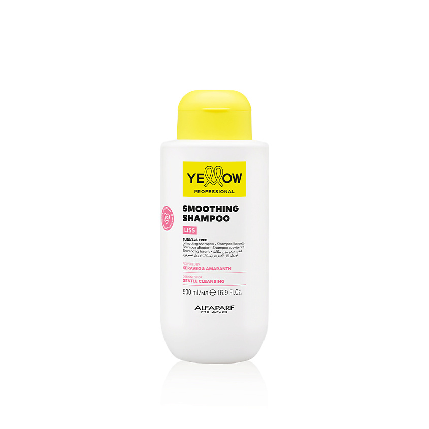 Изображение товара YELLOW Шампунь антифриз для гладких волос SMOOTHING SHAMPOO, 500 ml