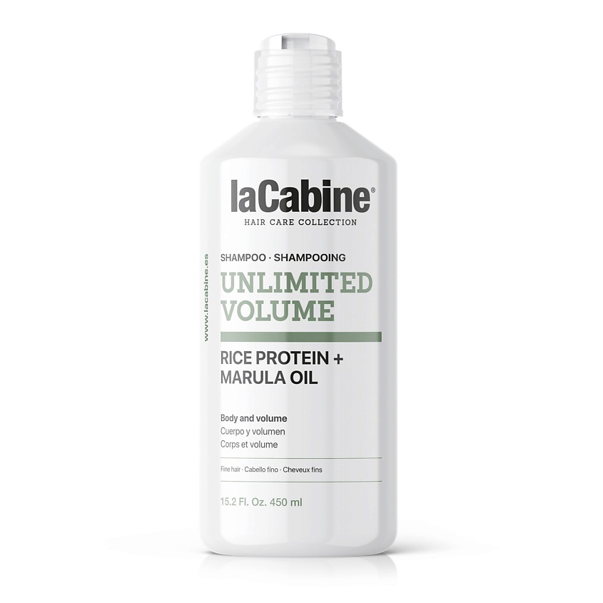 Изображение товара Шампунь LACABINE UNLIMITED VOLUME SHAMPOO — объём и лёгкость для тонких волос