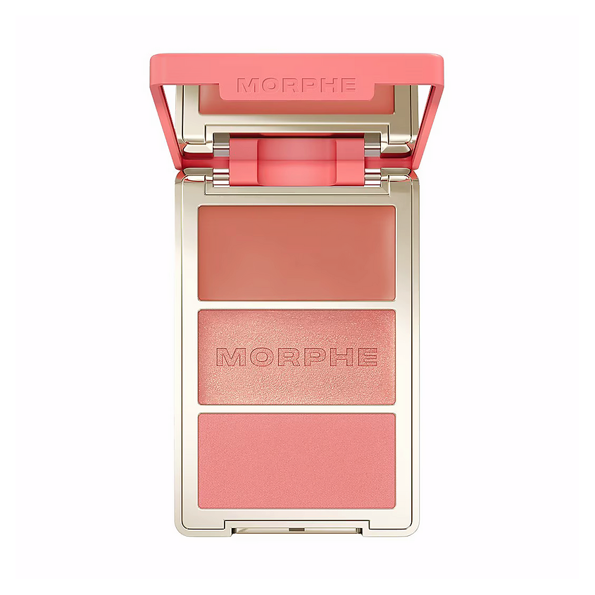Изображение товара MORPHE Палетка румян Cheek Thrills Multi-Finish Face Trio, BEACH BONFIRE