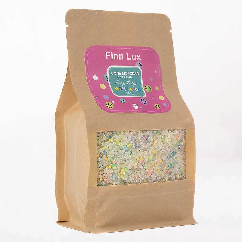 Изображение товара FINNLUX Соль для ванны морская МОНПАСЬЕ 500 g