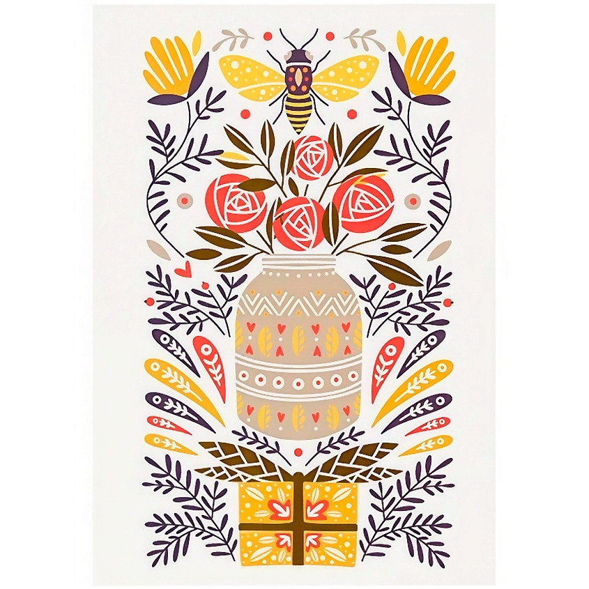Изображение товара ЛЭТУАЛЬ Открытка Traditional, 1 шт.