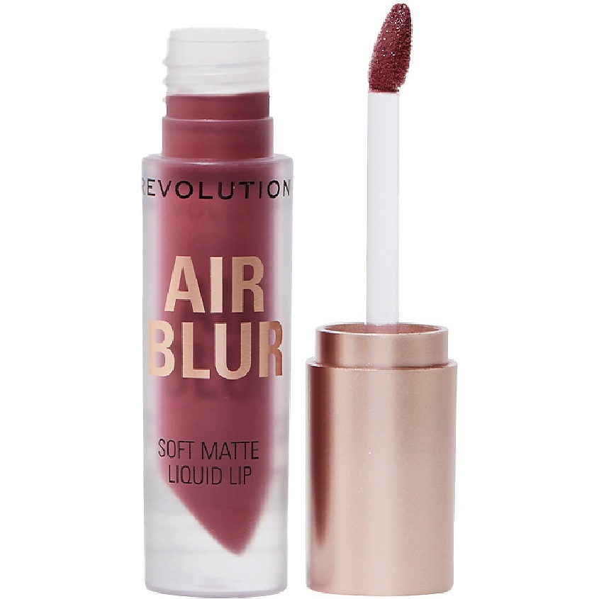 Изображение товара MAKEUP REVOLUTION Жидкая матовая губная помада Air Blur, Black Cherry, 3,5 мл
