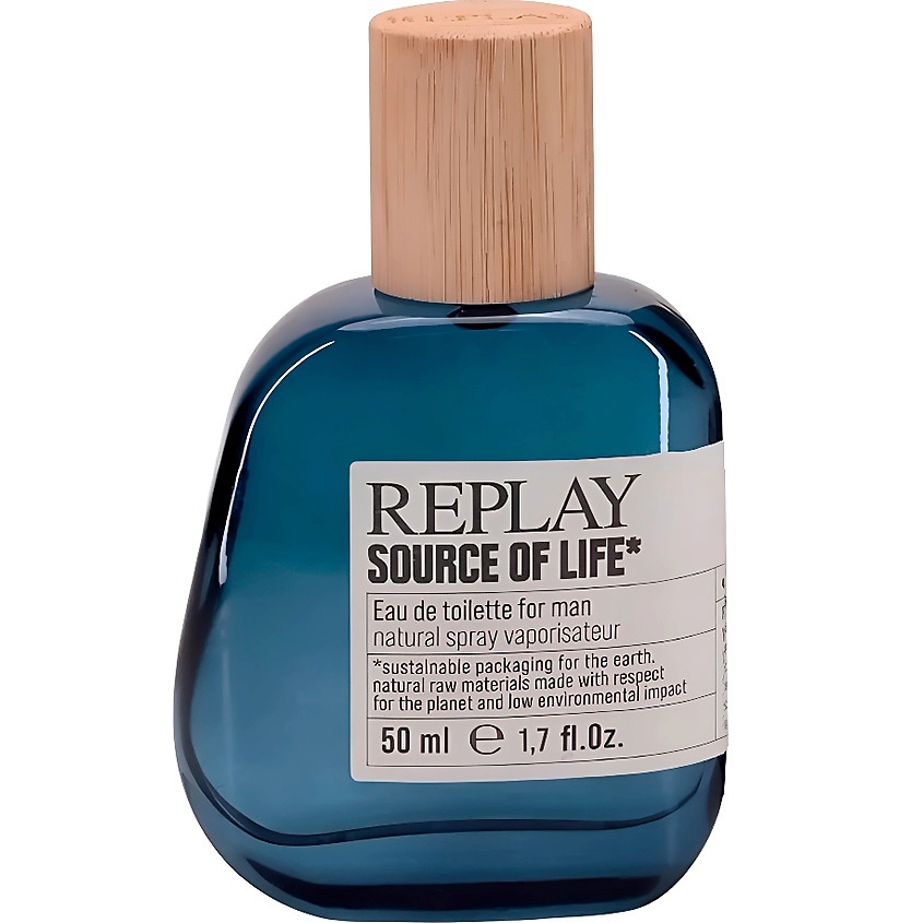Изображение товара REPLAY Source Of Life Туалетная вода для мужчин 50 мл