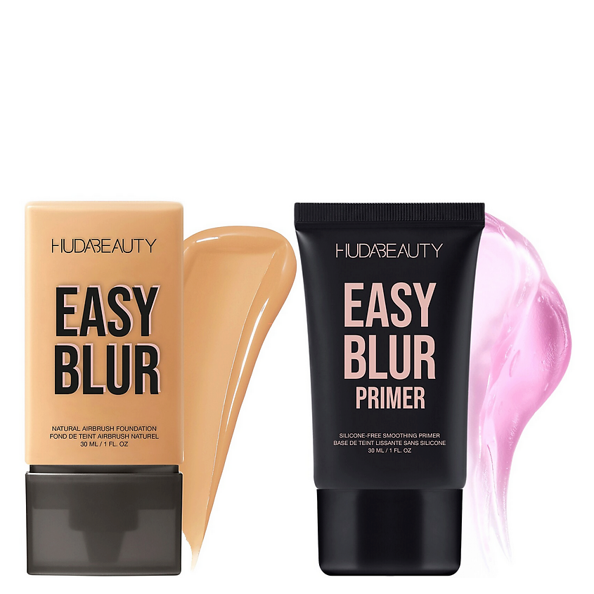 Изображение товара HUDA BEAUTY Набор для безупречного тона кожи Easy Blur Foundation & Primer, 340G Baklava Изображение товара HUDA BEAUTY Набор для безупречного тона кожи Easy Blur Foundation & Primer, 340G Baklava