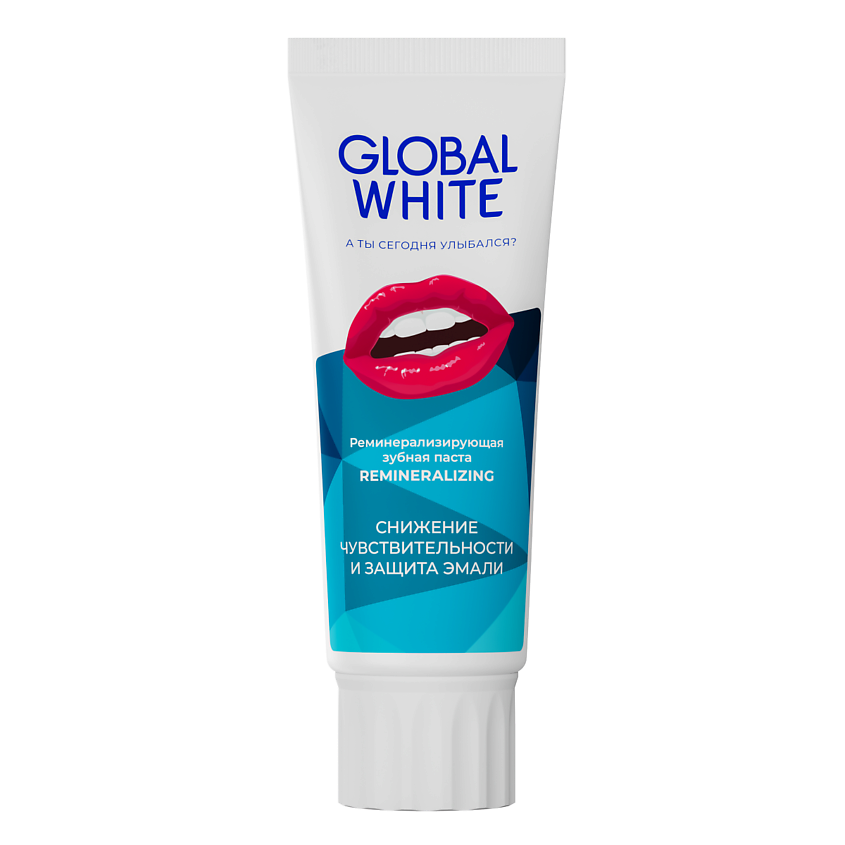 Изображение товара GLOBAL WHITE Зубная паста реминерализирующая, 1 шт.