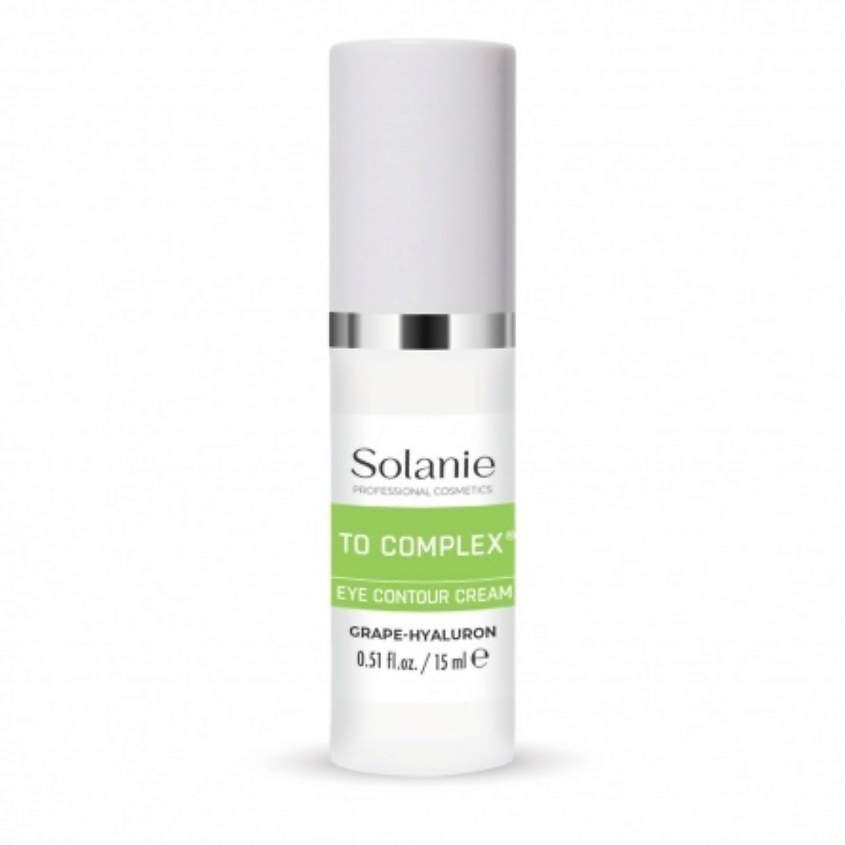 Изображение товара SOLANIE Крем для кожи вокруг глаз с TO Complex, линия Grape-Hyaluron, 15 мл