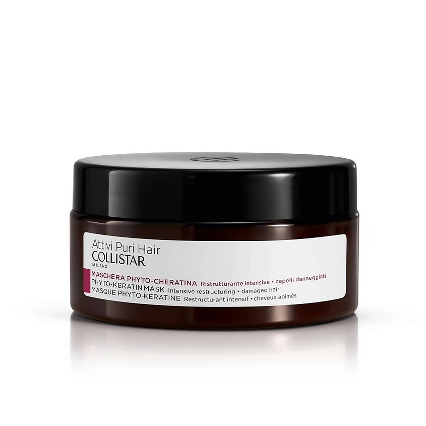 Изображение товара Маска для волос с фито-кератином COLLISTAR Phyto Keratin Mask 200 мл Изображение товара Маска для волос с фито-кератином COLLISTAR Phyto Keratin Mask 200 мл