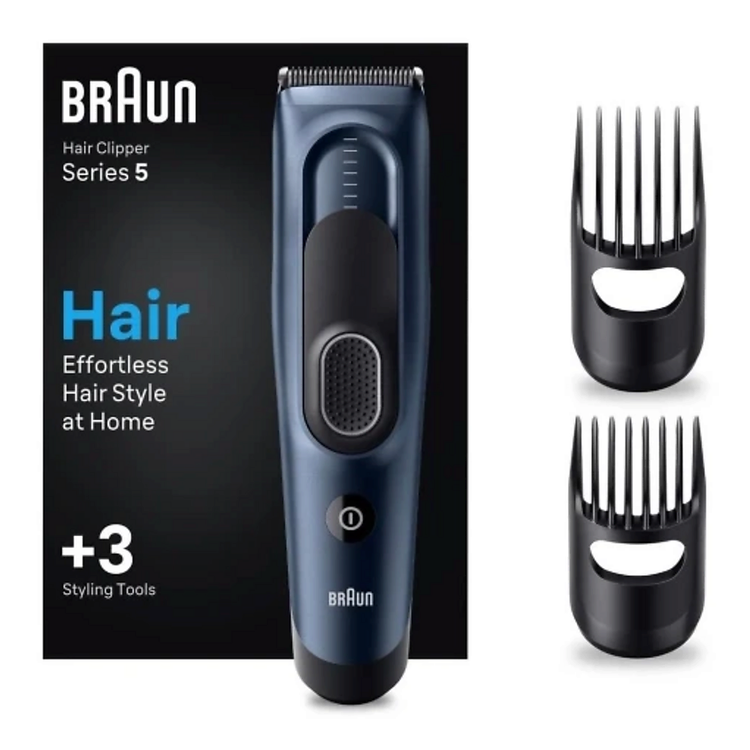Изображение товара BRAUN Машинка для стрижки волос HC5350, Цвет: Синий