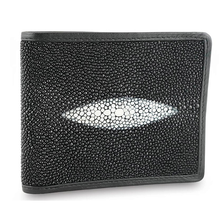 Изображение товара EXOTIC LEATHER GENUINE PREMIUM ACCESSORIES Классический кошелек из кожи, Черный