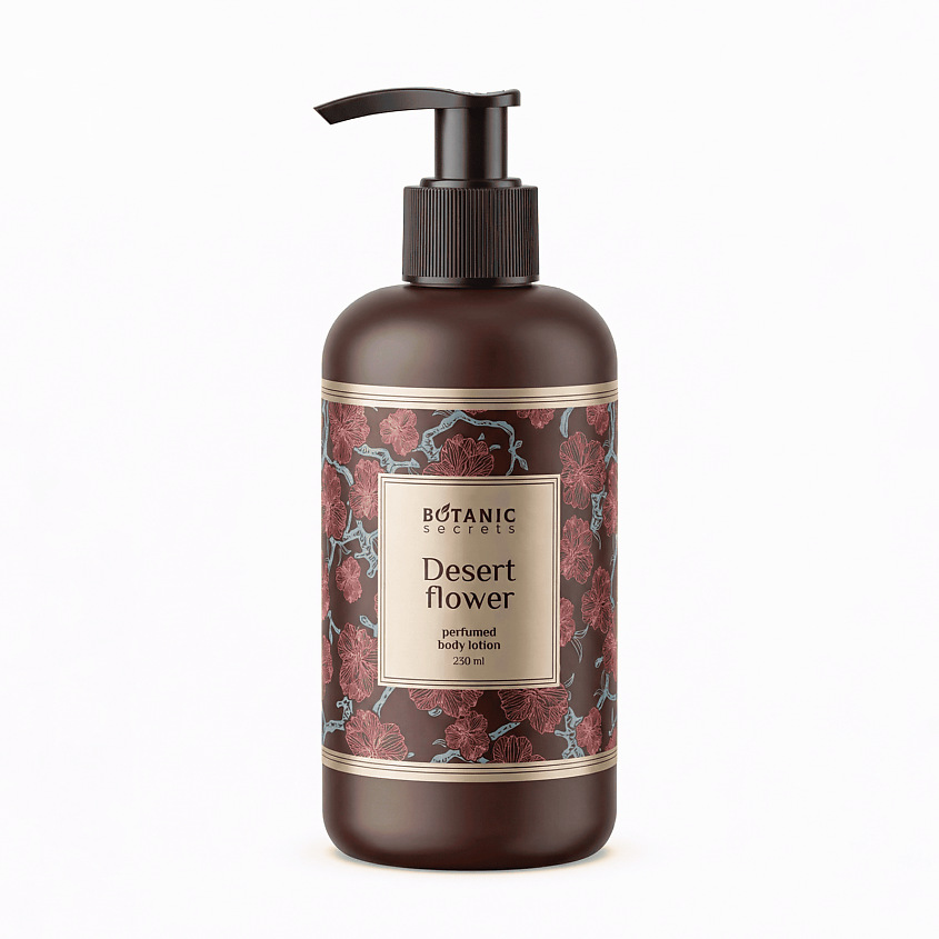 Изображение товара Парфюмерный лосьон для тела Desertflower BOTANIC SECRETS 230 мл увлажнение аромат
