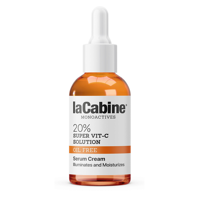 Изображение товара LACABINE Крем-сыворотка для лица антиоксидантная 20% SUPER VIT C SERUM-CREAM, 1 шт. Изображение товара LACABINE Крем-сыворотка для лица антиоксидантная 20% SUPER VIT C SERUM-CREAM, 1 шт.